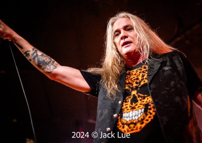 Sebastian Bach, The Whisky, West Hollywood, CA., November 19, 2024