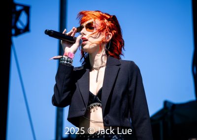 Chandler Leighton, Vans Warped Tour, Long Beach, CA., July 27, 2025