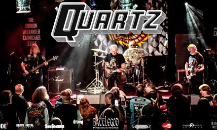 British Heavy Metal Legends QUARTZ Sign with Battlegod Productions